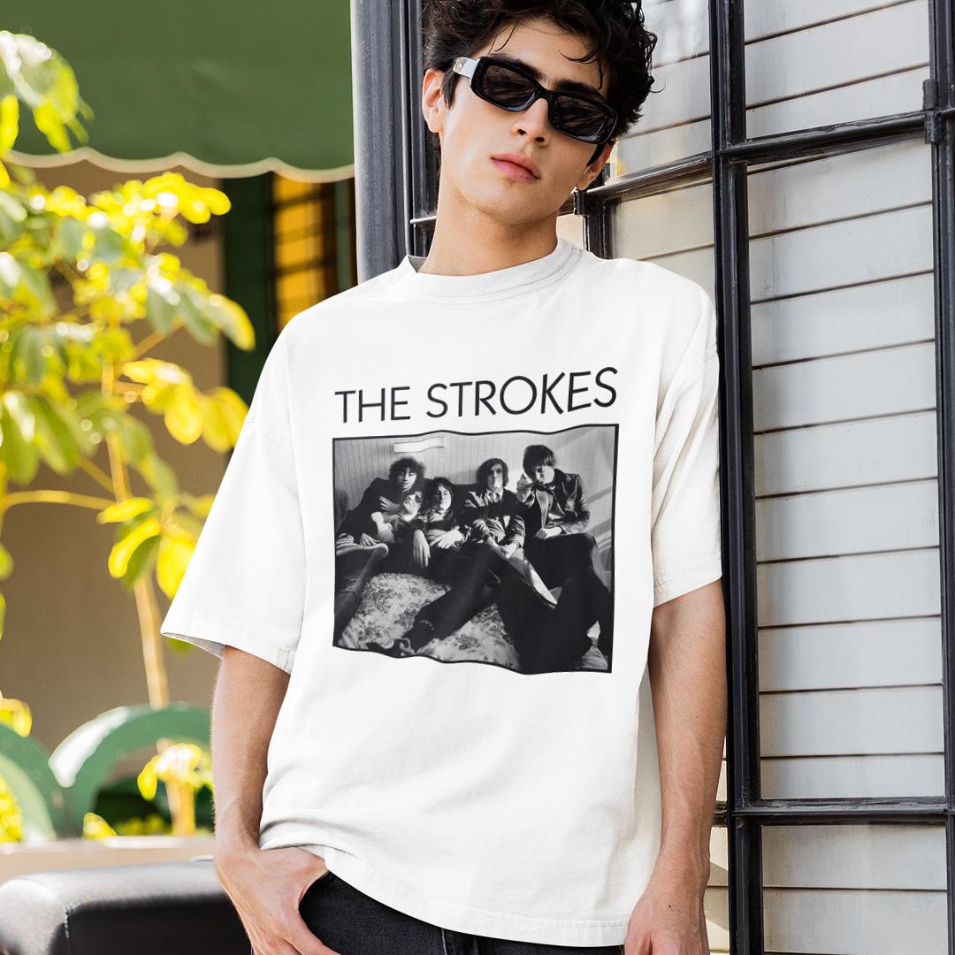 Футболка унисекс The Strokes Band Poster XS Белый (0000014509)