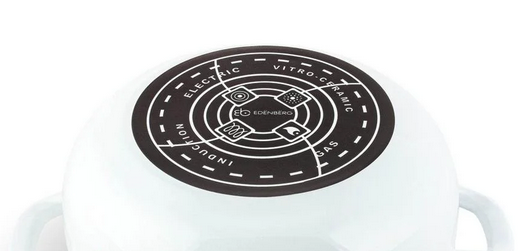 Набор эмалированных кастрюль Edenberg 10 пр. (EB-1877) - фото 8 Набор эмалированных кастрюль Edenberg 10 пр. (EB-1877) - фото 8