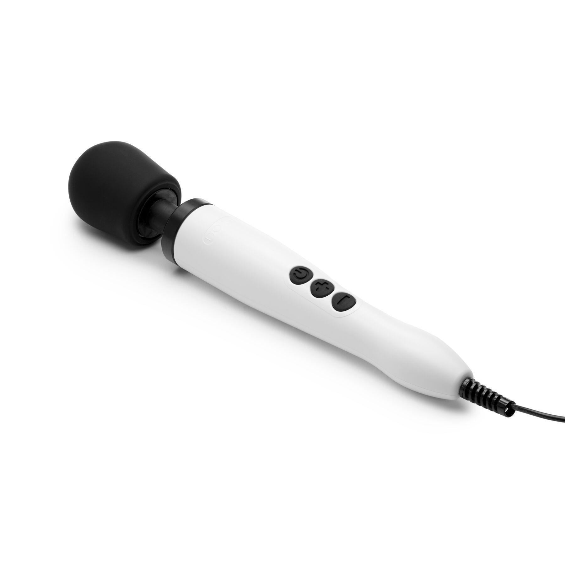 Вибромассажер Doxy Original очень мощный/питание 220 В/пульсивные вибрации White (SO1431)