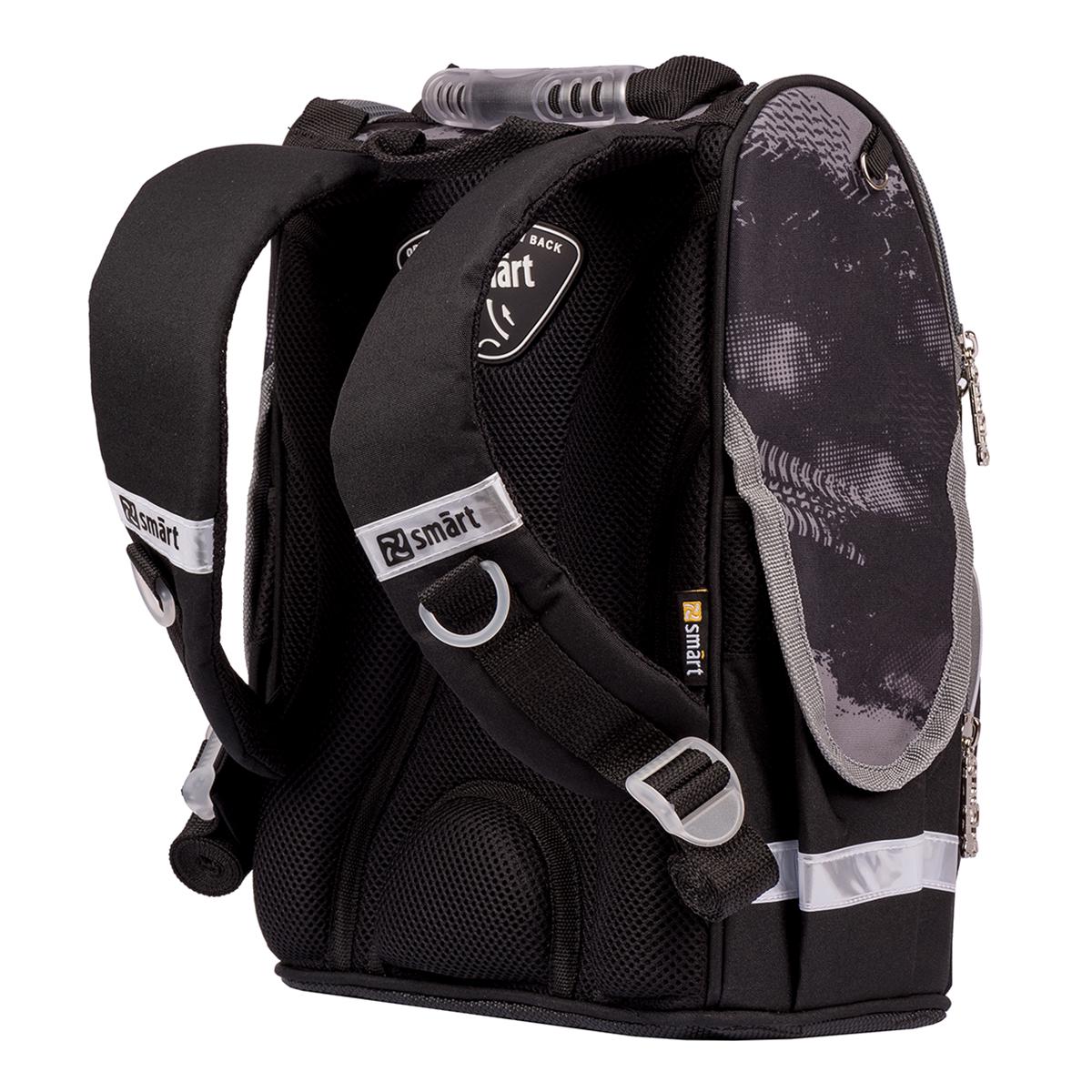 Рюкзак шкільний каркасний Smart PG-11 Be winner Чорний (557277) - фото 4 Рюкзак шкільний каркасний Smart PG-11 Be winner Чорний (557277) - фото 4