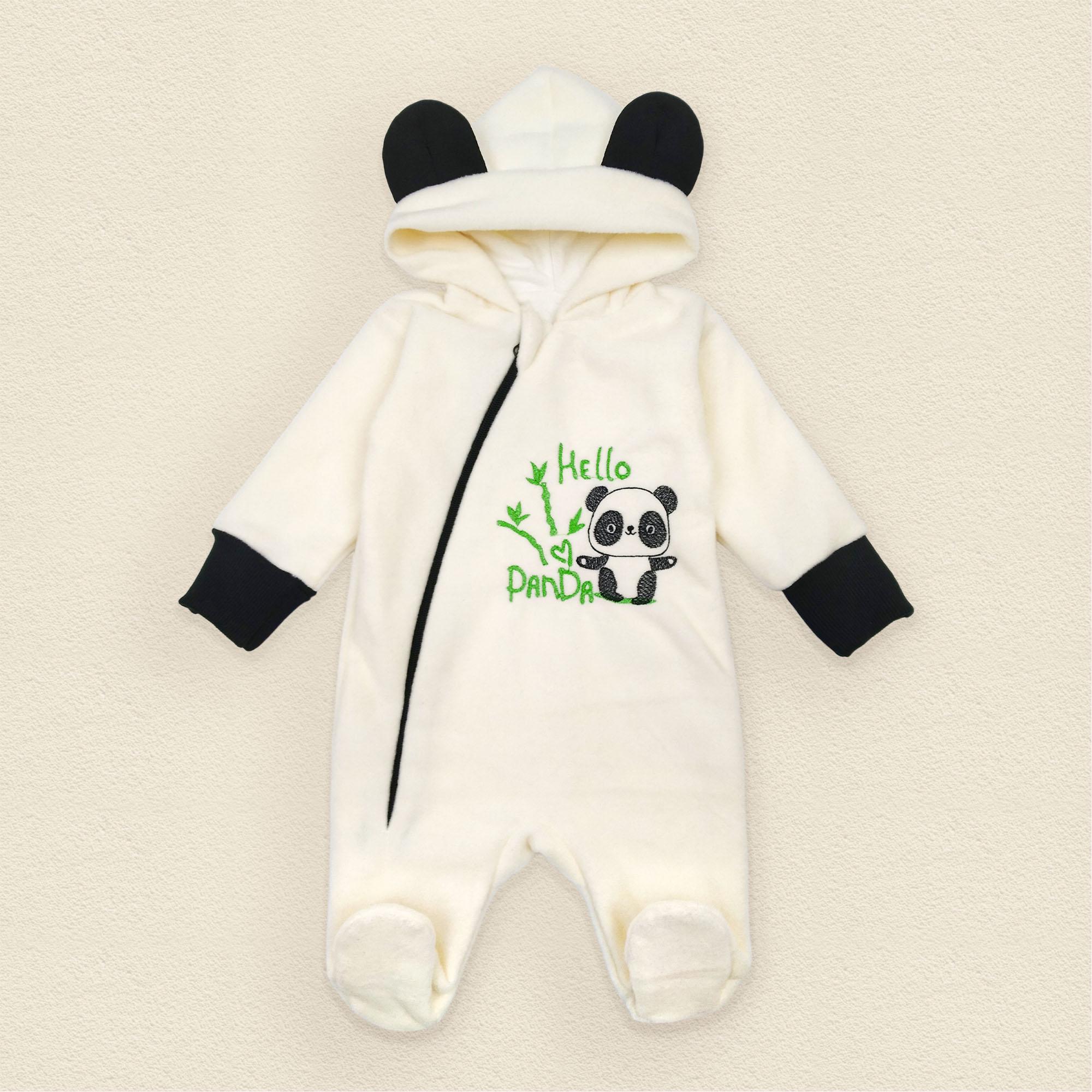 Комбинезон детский Dexter's Panda 8-100 62 см Молочный (d8-110пд)