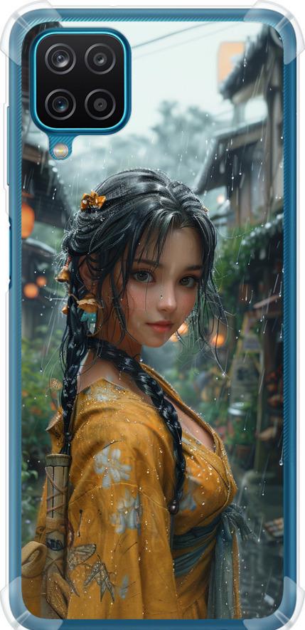 Чехол на Samsung Galaxy A12 A125F Anime-girl (6133sp-2201-42517)