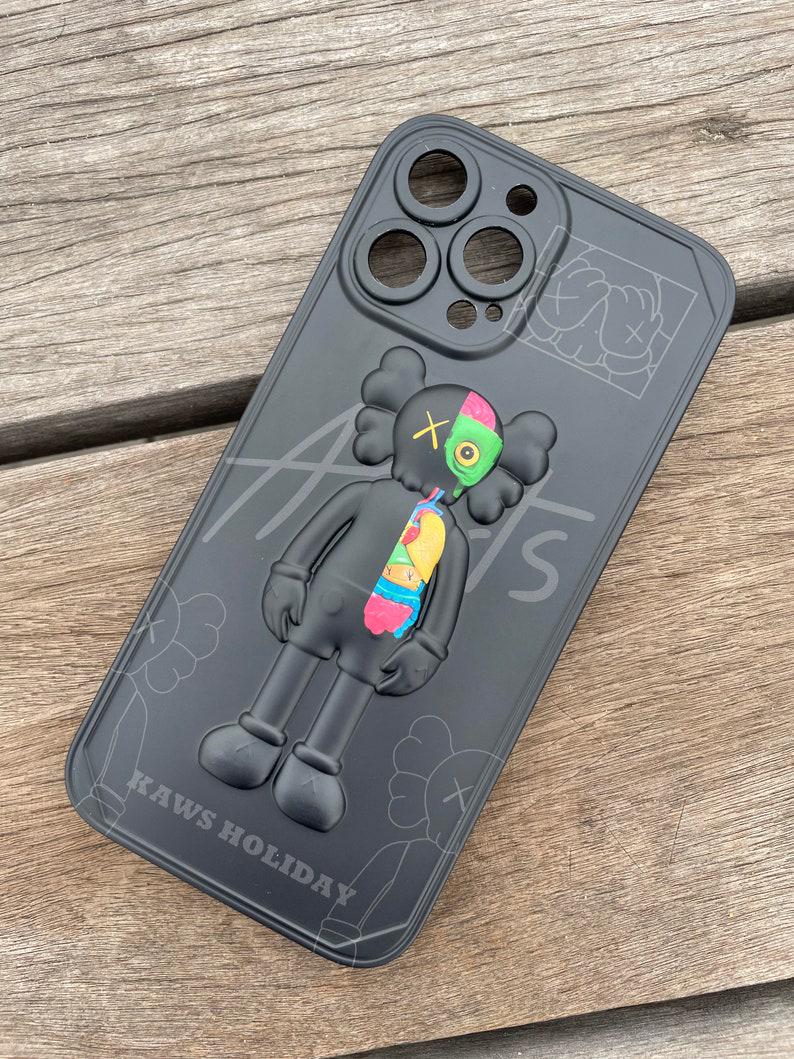 Чехол для iPhone XR Kaws Holiday Dissected Companion Черный
