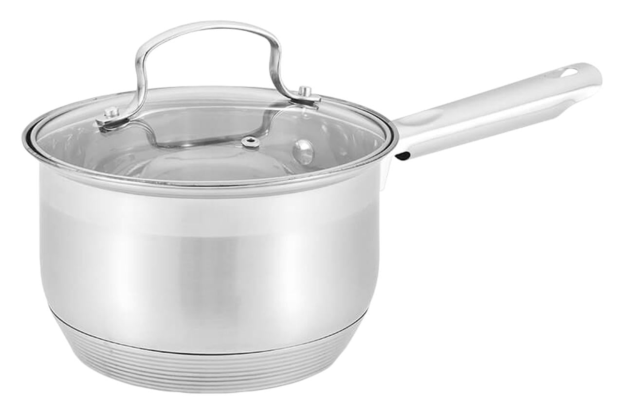 Сотейник нержавіючий Maestro з кришкою 160 мм x 2,1 л (MR-3512-16S)