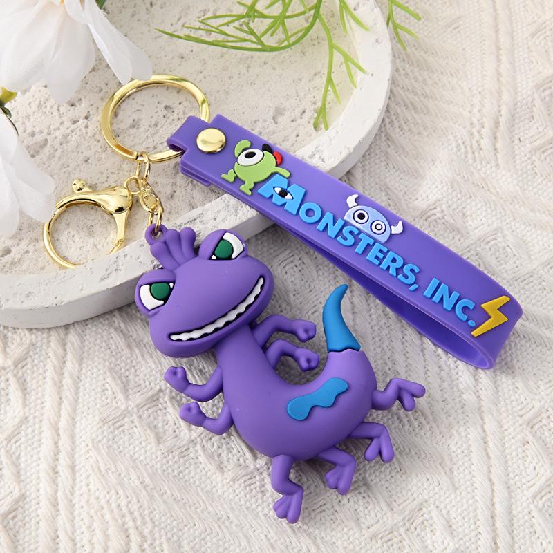 Брелок для ключей Randall Boggs Monsters Inc Рендалл Богс Корпорация Монстров Фиолетовый (024)