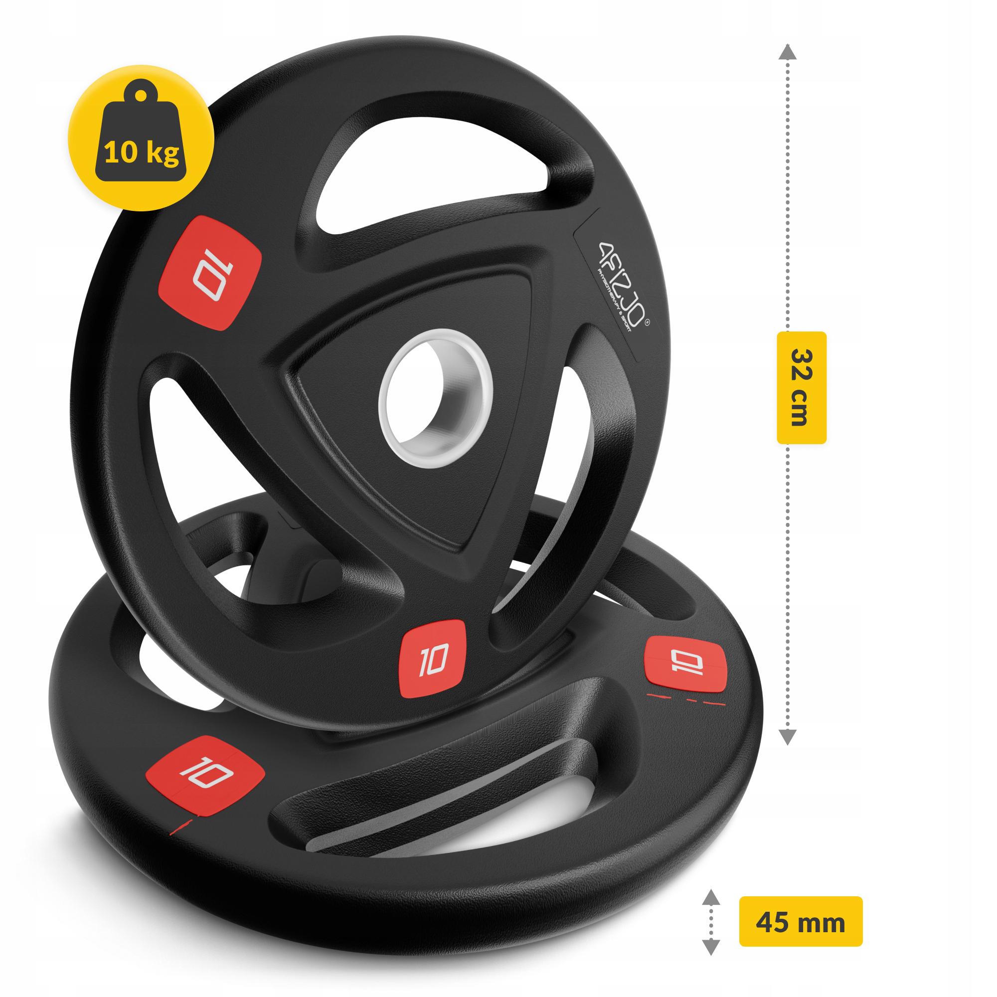 Диск олимпийский 4fizjo 2 шт. 10 кг 51 мм Black (P-5905973401289) - фото 7 Диск олимпийский 4fizjo 2 шт. 10 кг 51 мм Black (P-5905973401289) - фото 7