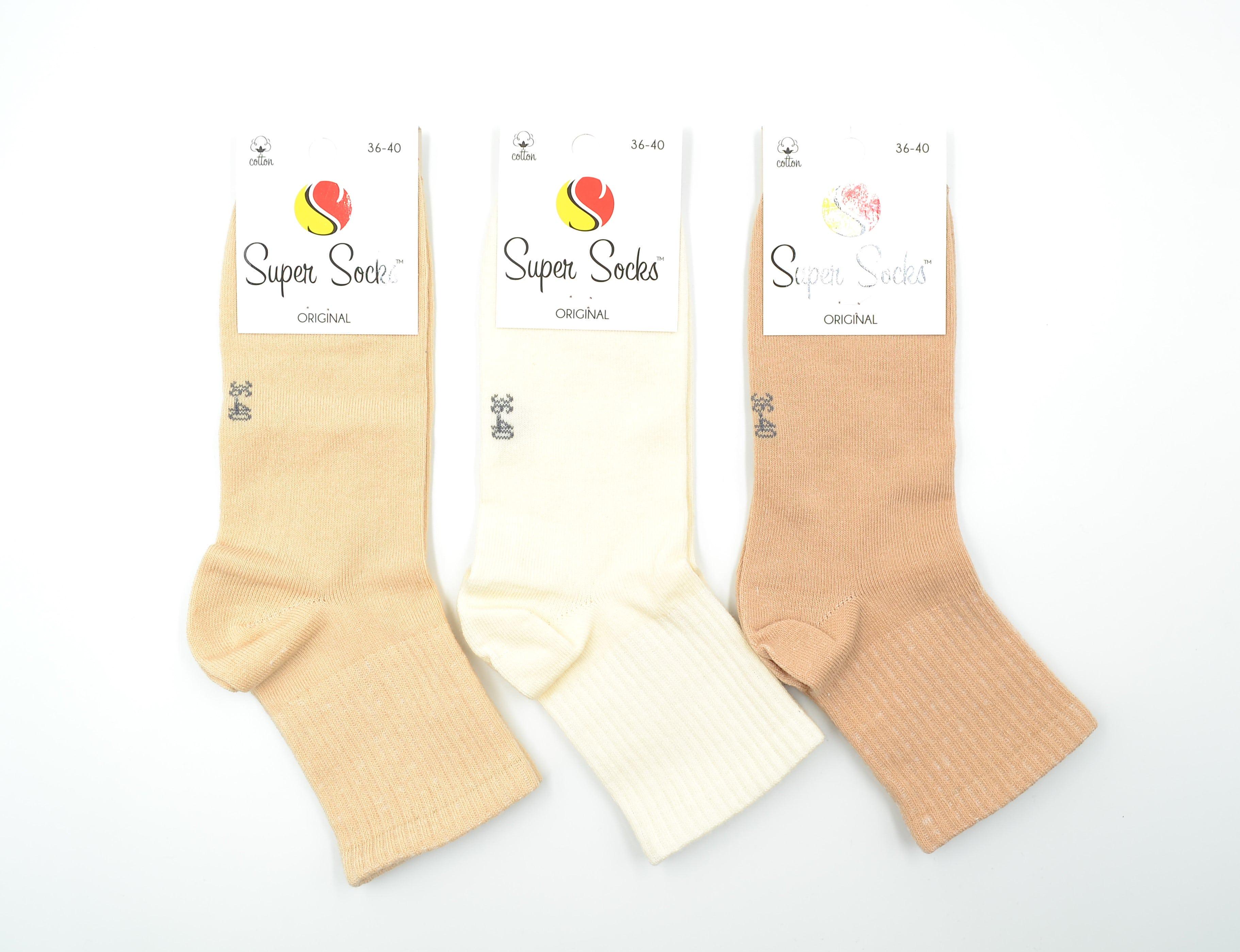 Носки универсальные демисезонные Super Socks 004.S000 р. 36-40 Ассорти