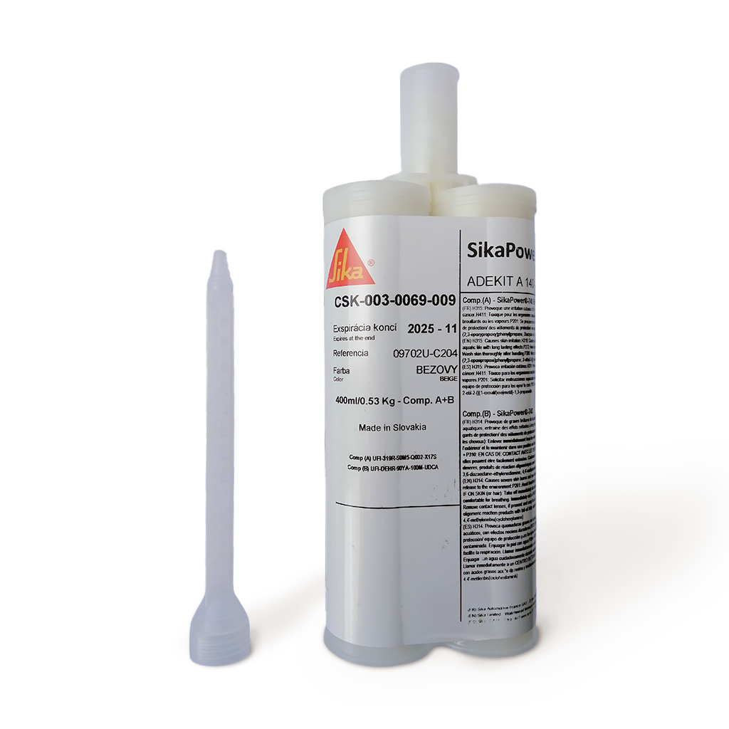 Клей эпоксидный SikaPower-740 ADEKIT A140-1 для металла композитов и пластика (2598053314)