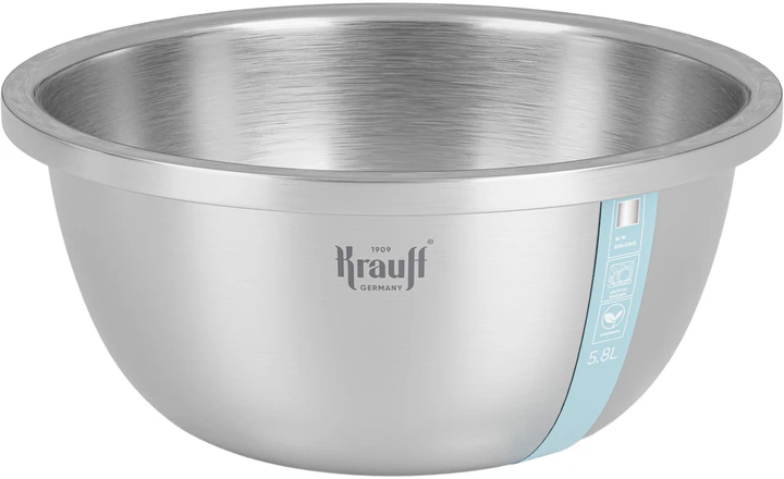 Миска кухонна Krauff з нержавіючої сталі 3,5 л Ø 26 см (29-298-017)