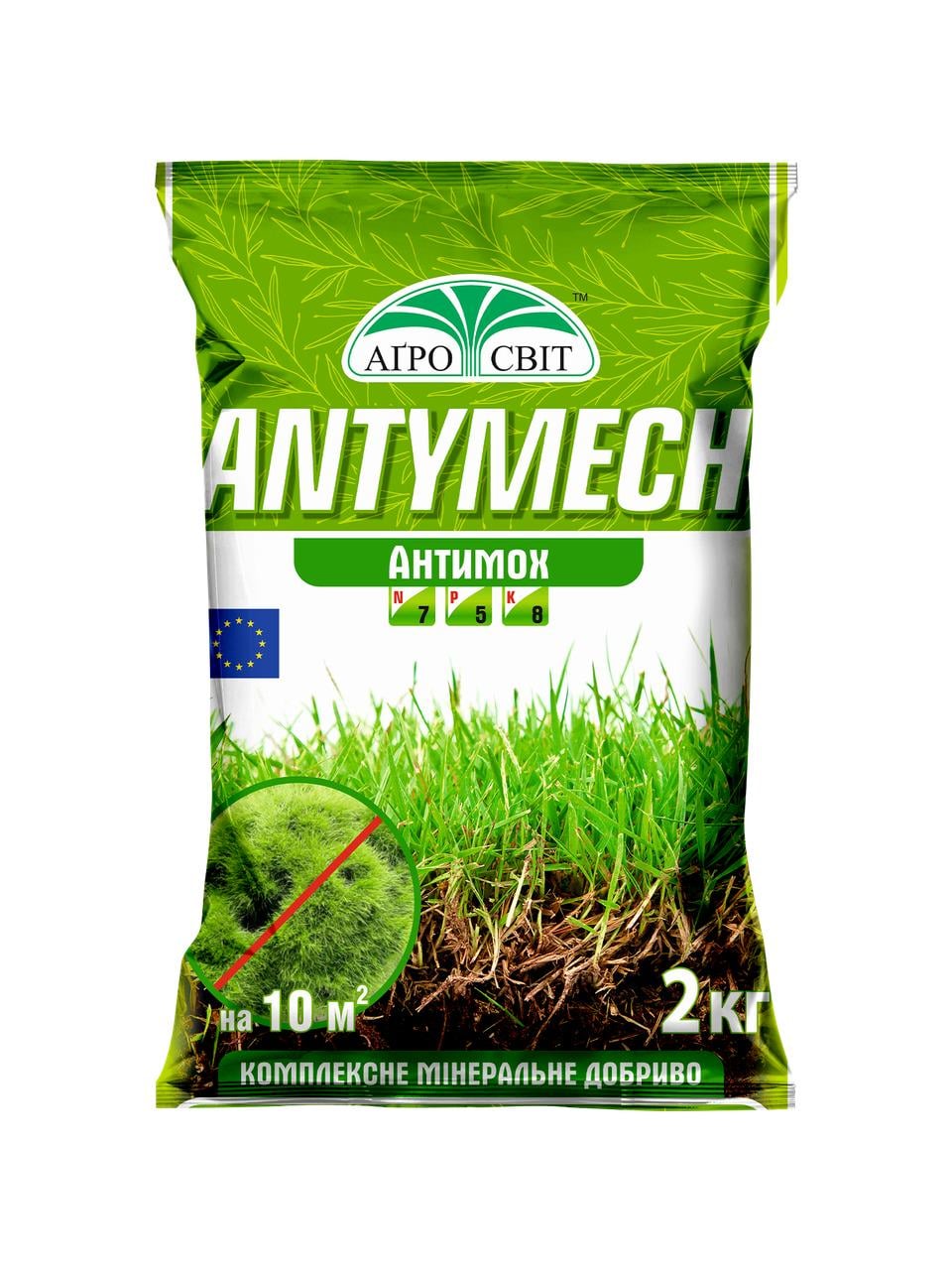 Добриво комплексне Antymech антимох 2 кг (000004675)