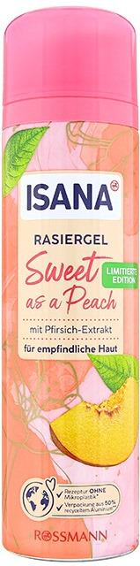 Гель для бритья женский Isana Sweet as a Peach 200 мл (14080)