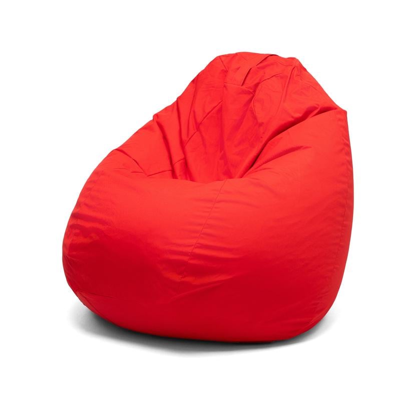 Кресло-мешок SanchoBAG Груша Оксфорд L 130x90 см Красный (kmg1001-1-L-23-1)
