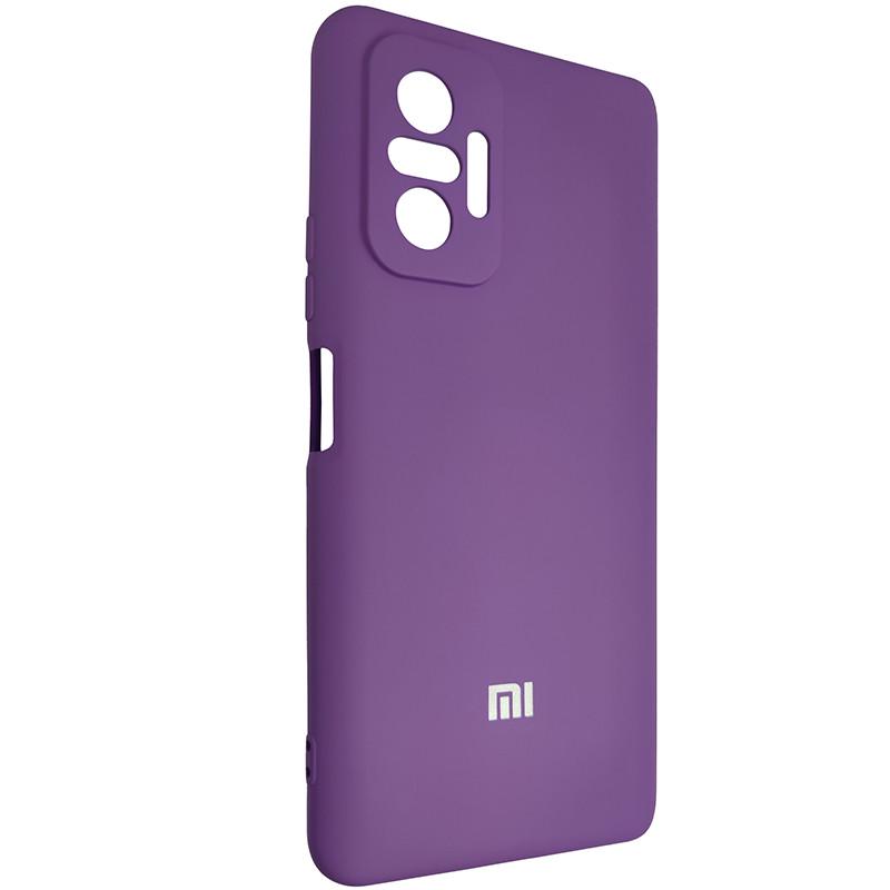 Чехол Silicone Case for Xiaomi Redmi Note 10 Pro Light Violet (29caa1-3919)