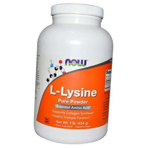 Лизин L-Lysine Pure Powder 454 г (27128036)