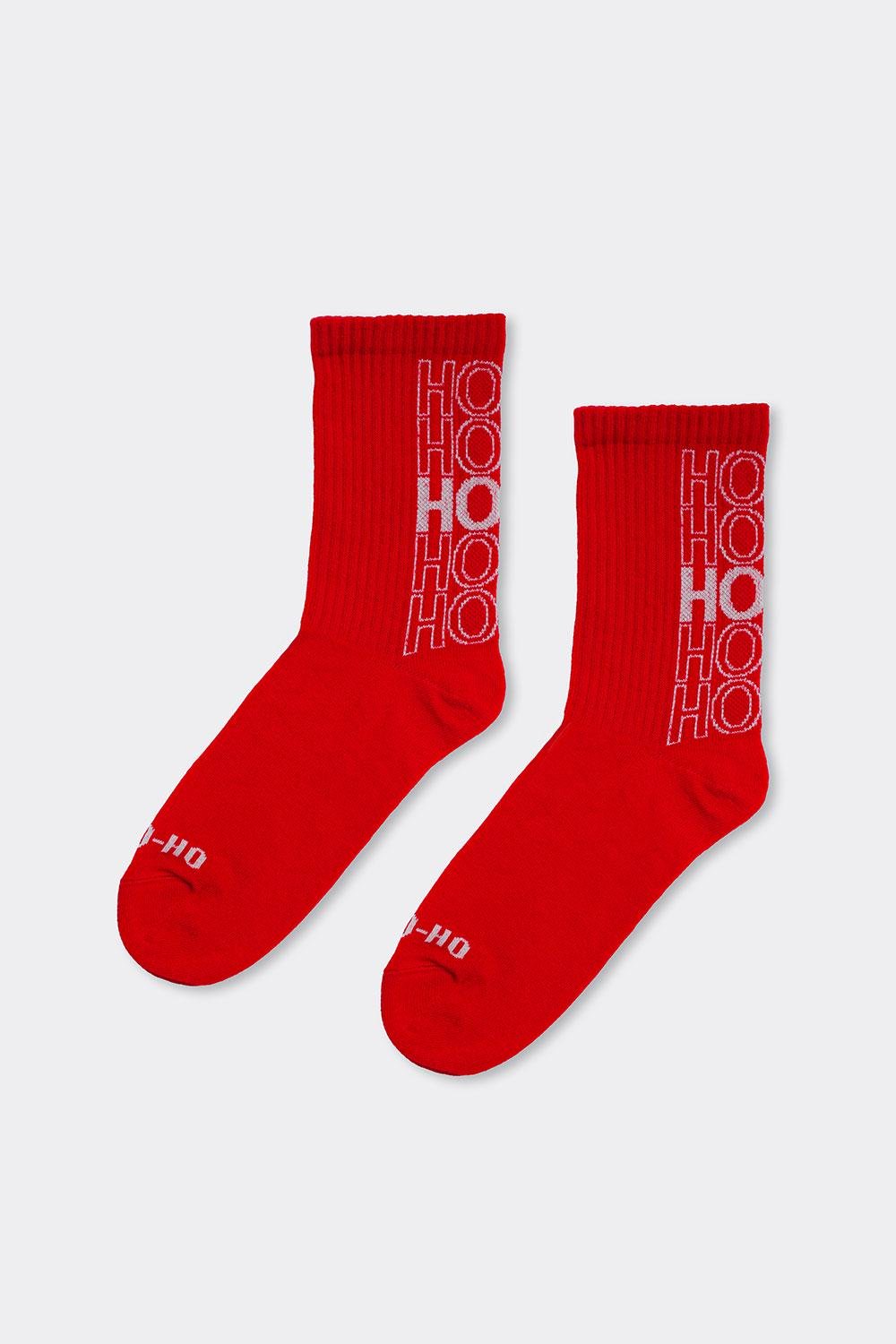 Шкарпетки чоловічі бавовняні Giulia MS3 NEW YEAR STRONG 2601 р. 39-42 Red-red (31034023)