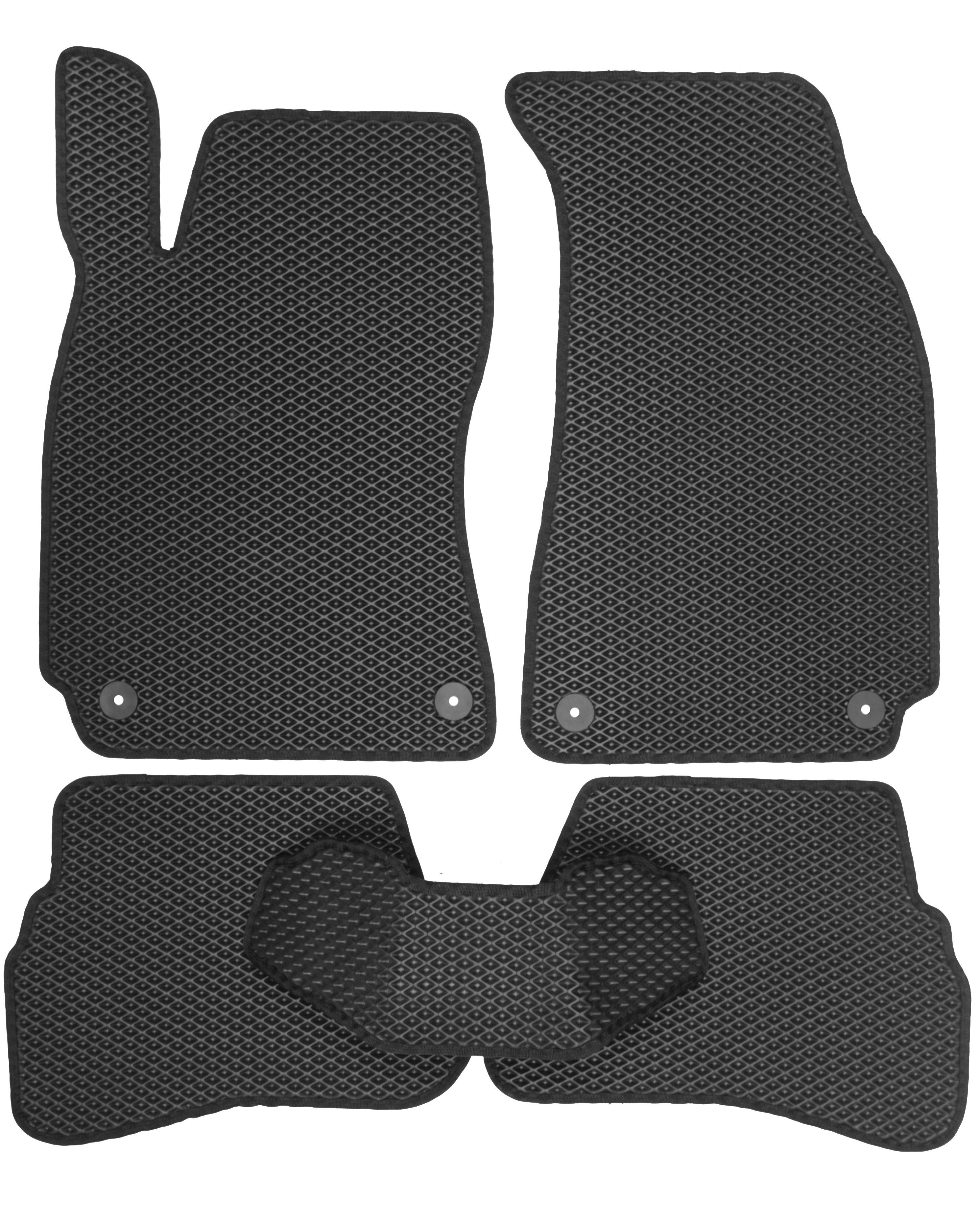 Коврики в салон для Volkswagen Passat B5 '97-05 EVA-полимерные Черный (150663)