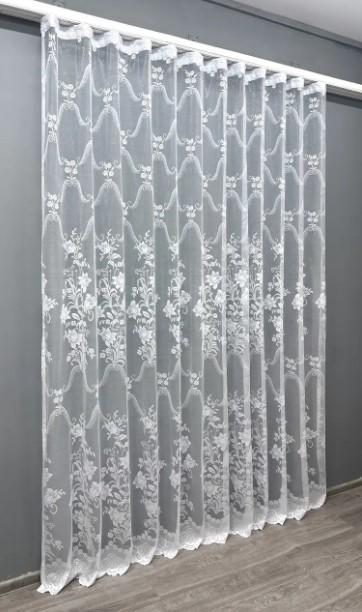 Тюль в гостиную жаккард с принтом 2,8 м Белый (1606т) - фото 2 Тюль в гостиную жаккард с принтом 2,8 м Белый (1606т) - фото 2