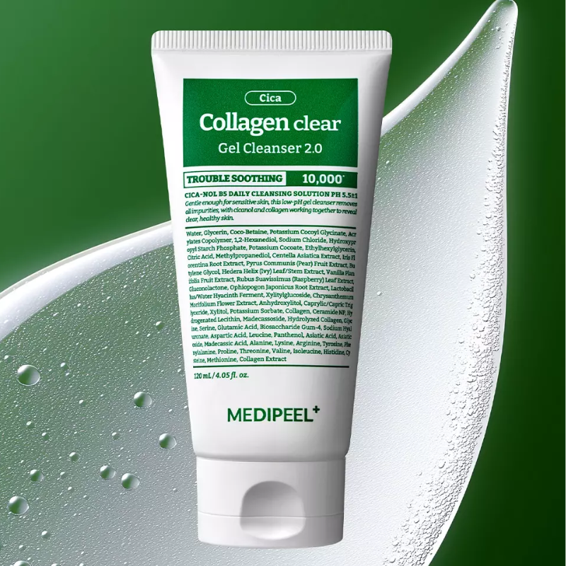 Пенка для глубокой очистки MEDI-PEEL Green Cica Collagen Clear 120 мл (8809941820270)