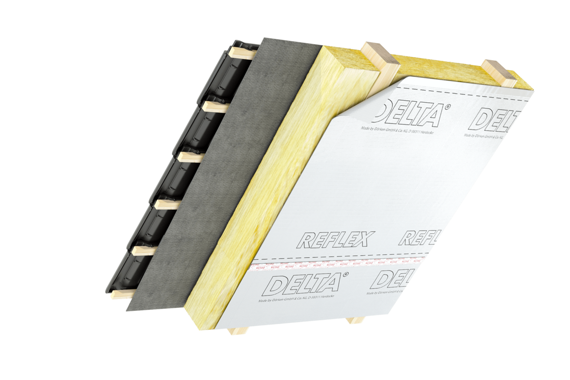 Покрівельна пароізоляція DELTA-REFLEX 180 г - фото 6 Покрівельна пароізоляція DELTA-REFLEX 180 г - фото 6