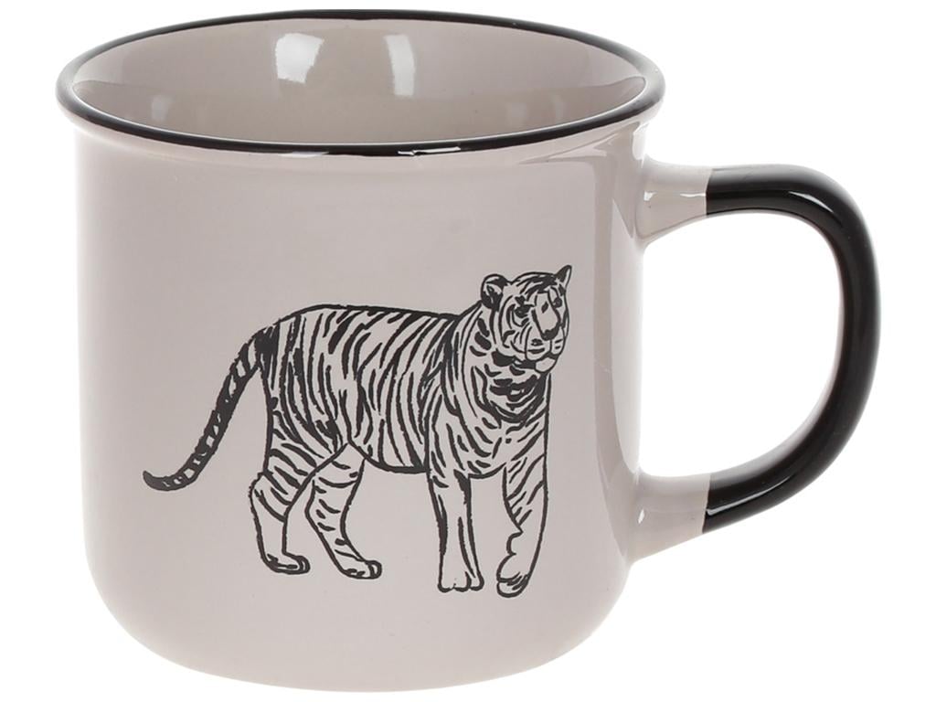 Чашка Тигр 360 мл Бежевый (BDI-905-245)
