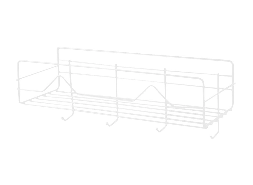 Настінна полиця Stenson TD01331 27x11x10 см White (13464727)