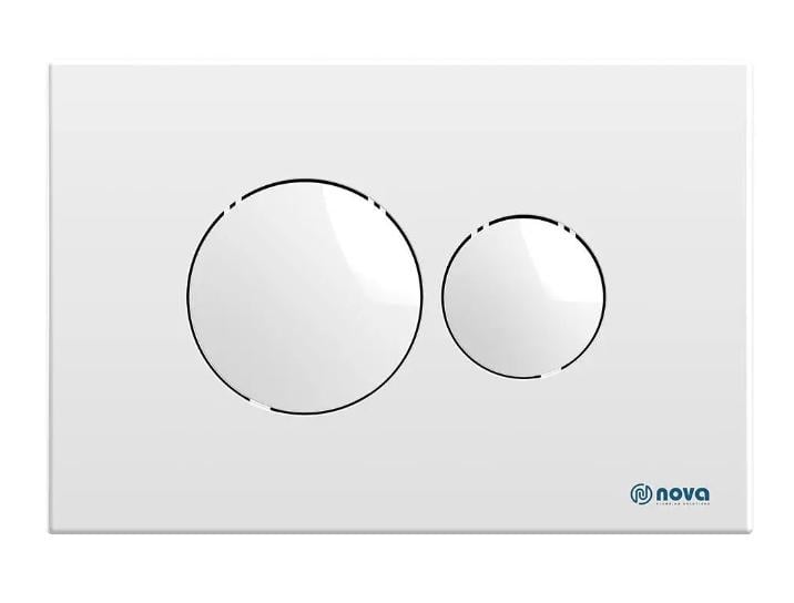 Кнопка смыва механическая для инсталляции Nova 7310 Белый