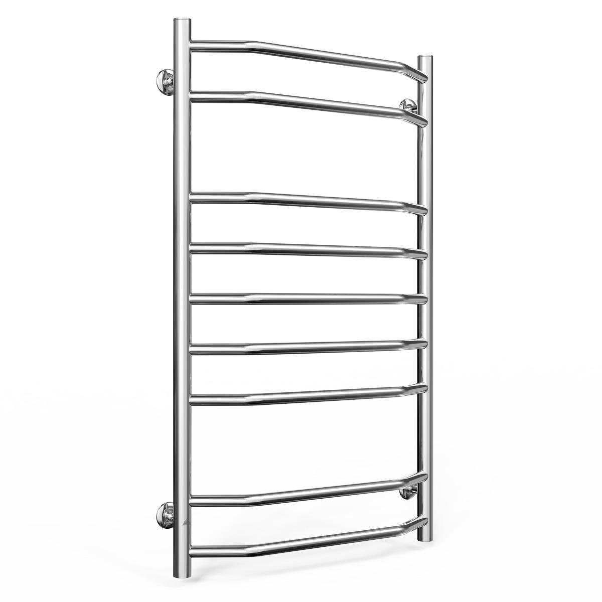 Полотенцесушитель водяной для ванной Laris Виктория П9 из нержавеющей стали 500х900 мм Хром (147-127-71207050) Полотенцесушитель водяной для ванной Laris Виктория П9 из нержавеющей стали 500х900 мм Хром (147-127-71207050)