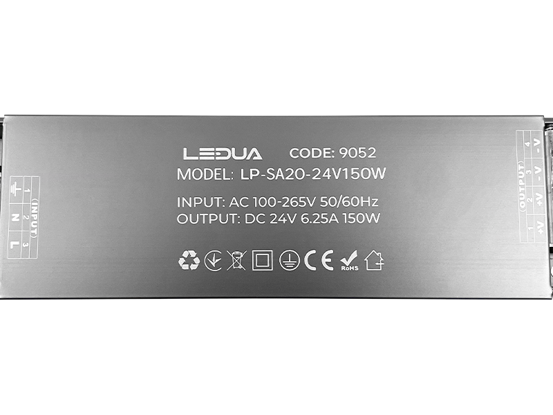Блок питания LEDUA 150W IP20 24V (LP-SA20-24V150W) - фото 6