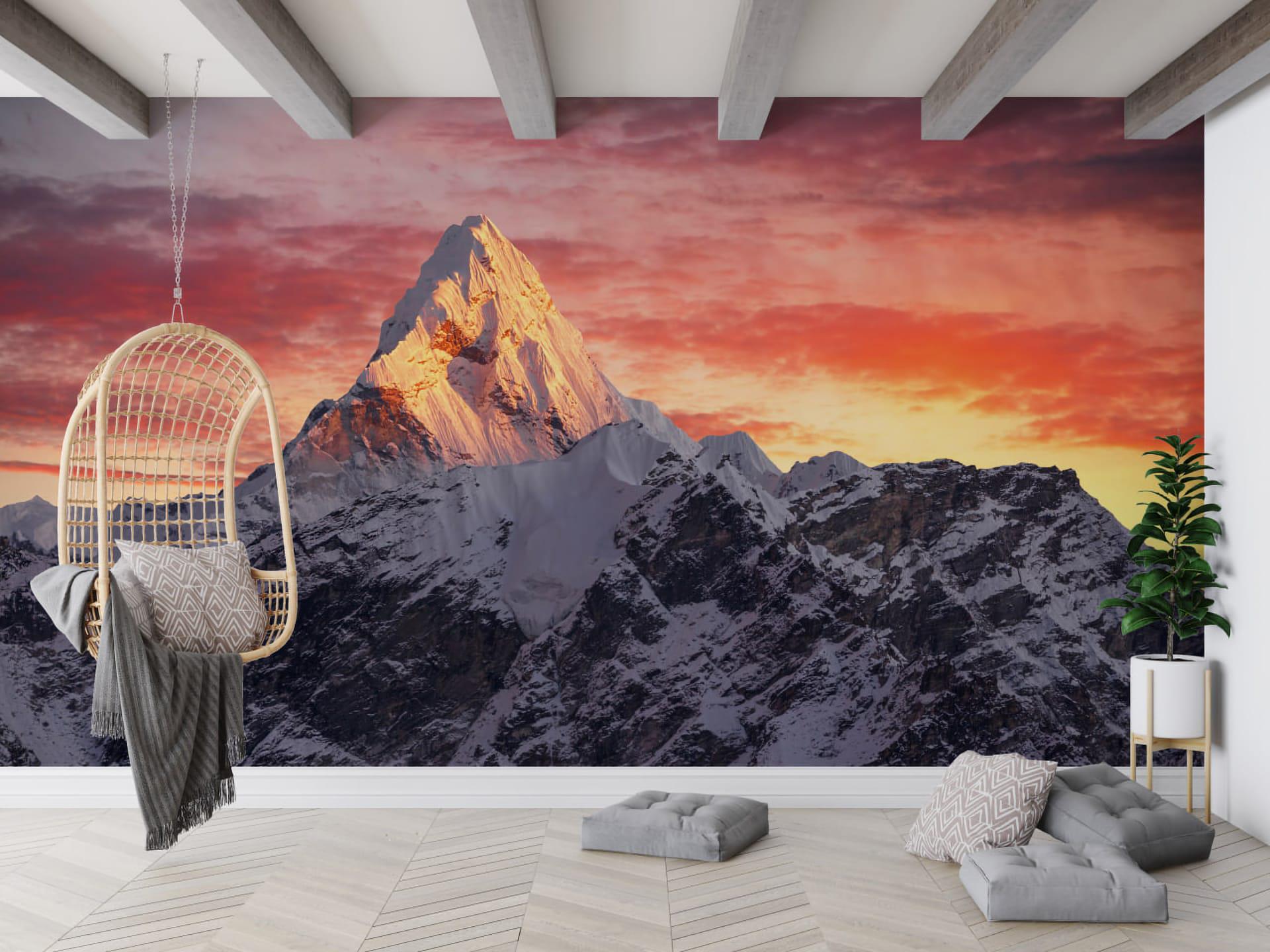 Фотообои флизелиновые Styleo Print-walls Снежные горы 054 350х270 см (Pw-054/3)