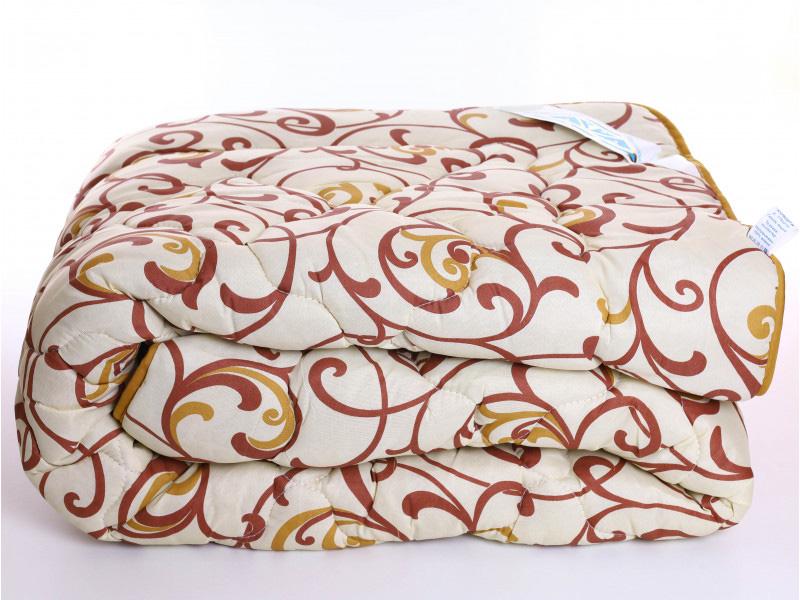 Ковдра вовняна з поліестером двоспальна 00123 Білий з коричневим (DR009637) Ковдра вовняна з поліестером двоспальна 00123 Білий з коричневим (DR009637)