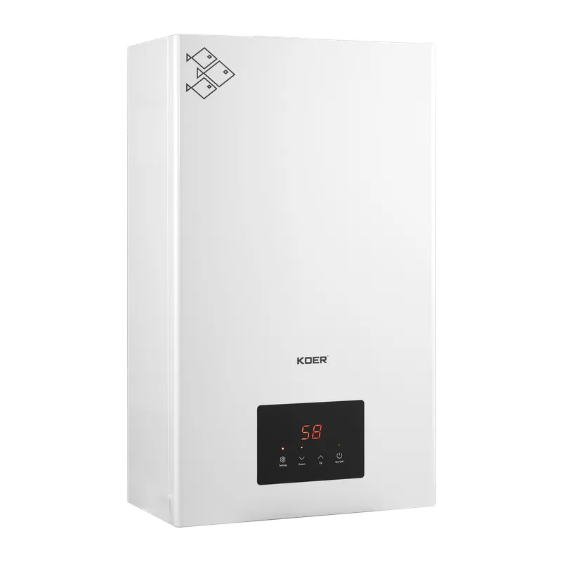 Котел электрический KOER KWH.E0124 24 кВт 380В трехфазный с насосом и баком с ГВС Wi-Fi (OL-KR5563) - фото 2 Котел электрический KOER KWH.E0124 24 кВт 380В трехфазный с насосом и баком с ГВС Wi-Fi (OL-KR5563) - фото 2