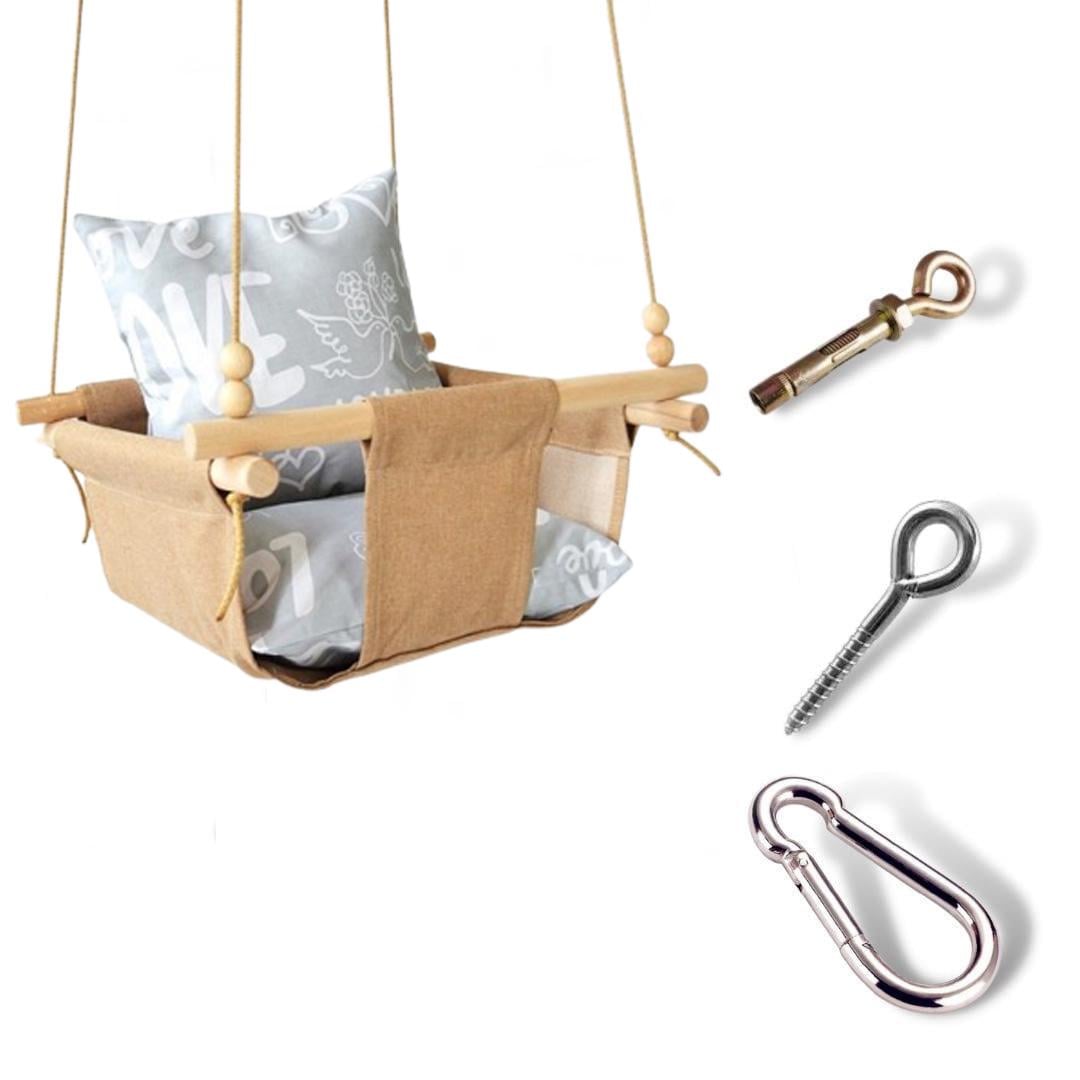 Дитяча гойдалка Infancy Лав'юшка Бежевий (10142269)