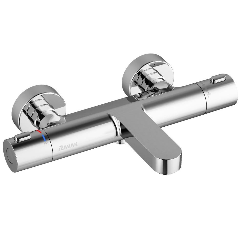 Смеситель для ванной Ravak Termo 300 X070097 с термостатом Хром (85495)
