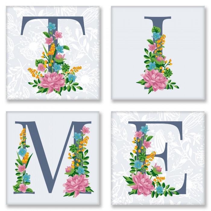 Картина по номерам Идейка "Time Прованс" 18x18 см (CH122)