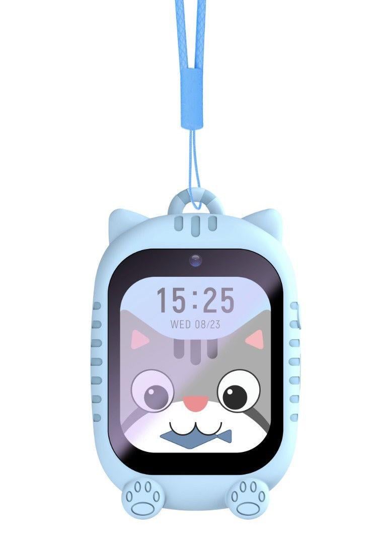 Смарт-часы детские Lemfo K26 с GPS/видеозвонком/прослушиванием/камерой и 2 дополнительными корпусами (26389422) - фото 4