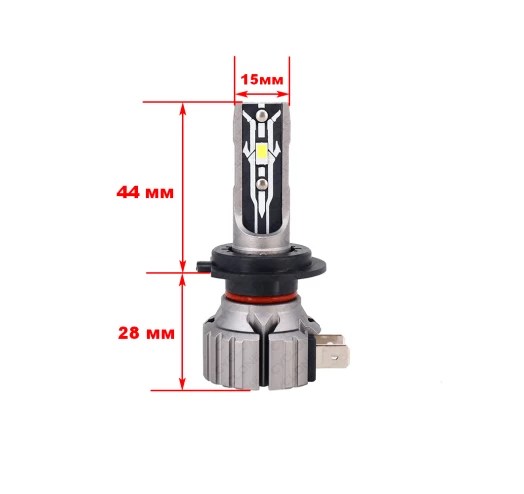Автомобільні лампи світлодіодні CYCLONE Led H7 6000K type 32 (102-578) - фото 3 Автомобільні лампи світлодіодні CYCLONE Led H7 6000K type 32 (102-578) - фото 3