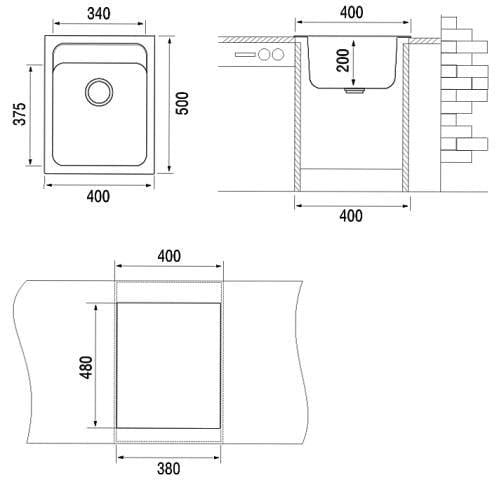 Кухонная мойка LONGRAN CLASSIC CLS 400.500 Оранжевый (11 Cayenne) - фото 2 Кухонная мойка LONGRAN CLASSIC CLS 400.500 Оранжевый (11 Cayenne) - фото 2
