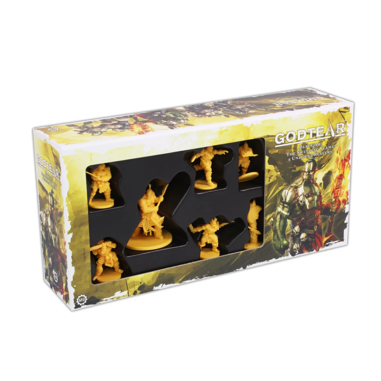 Дополнение к настольной игре Steamforged Games Godtear: Blackjaw The Sweeping Flame (2355761272)