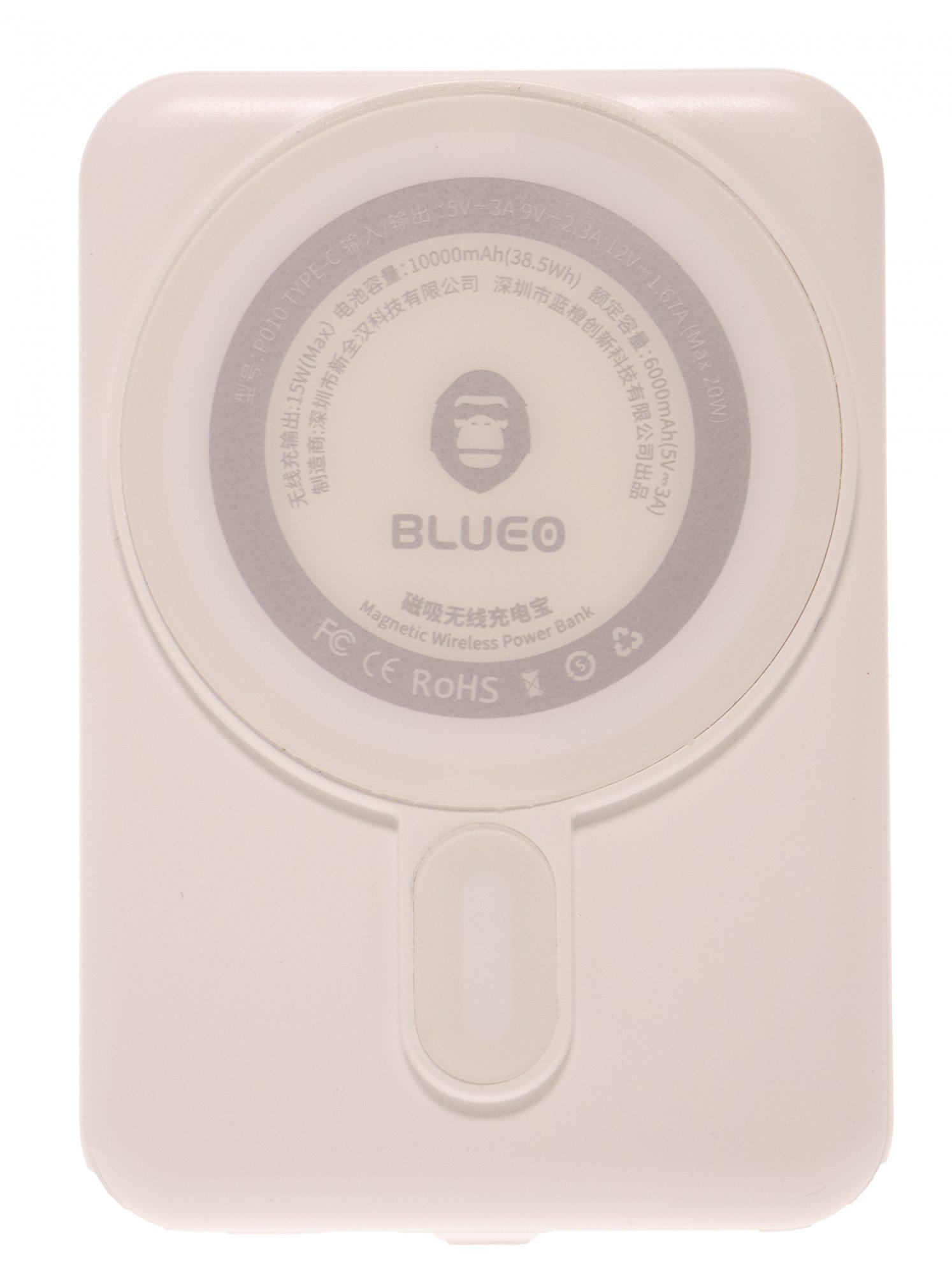 Повербанк УМБ Blueo MagSafe Battery Pack 10000 mAh White