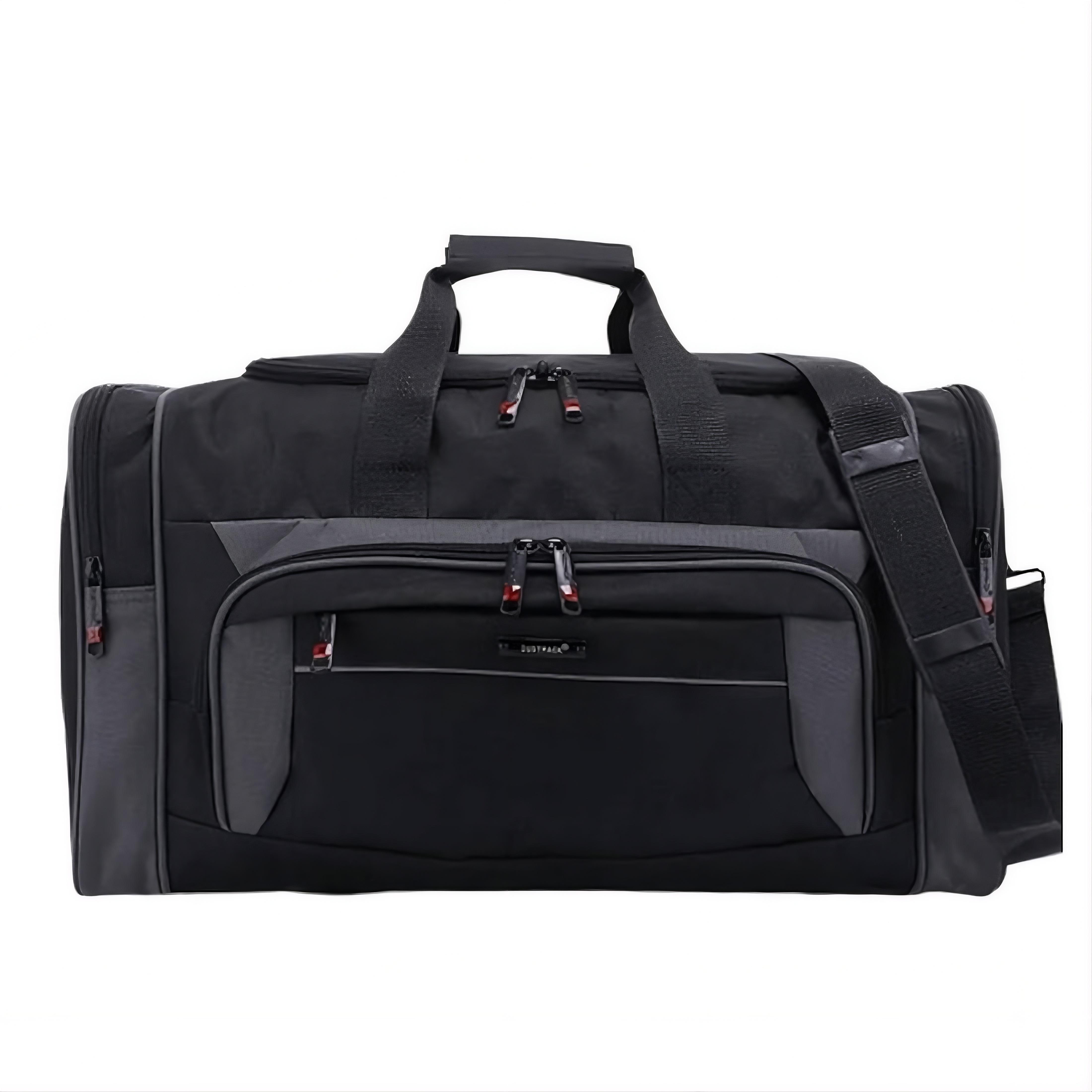 Сумка дорожная JASTPACK A28-1 73×36×38 см объемная 2 боковых/1 передний карман Серый (32520796)