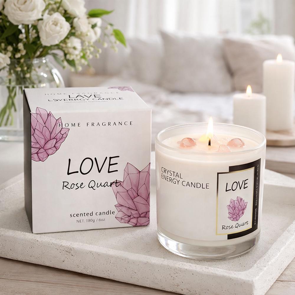 Аромасвеча в стеклянном стакане с крышечкой LOVE Rose Quarts 445 г 9x7 см (37-love-116668) Аромасвеча в стеклянном стакане с крышечкой LOVE Rose Quarts 445 г 9x7 см (37-love-116668)