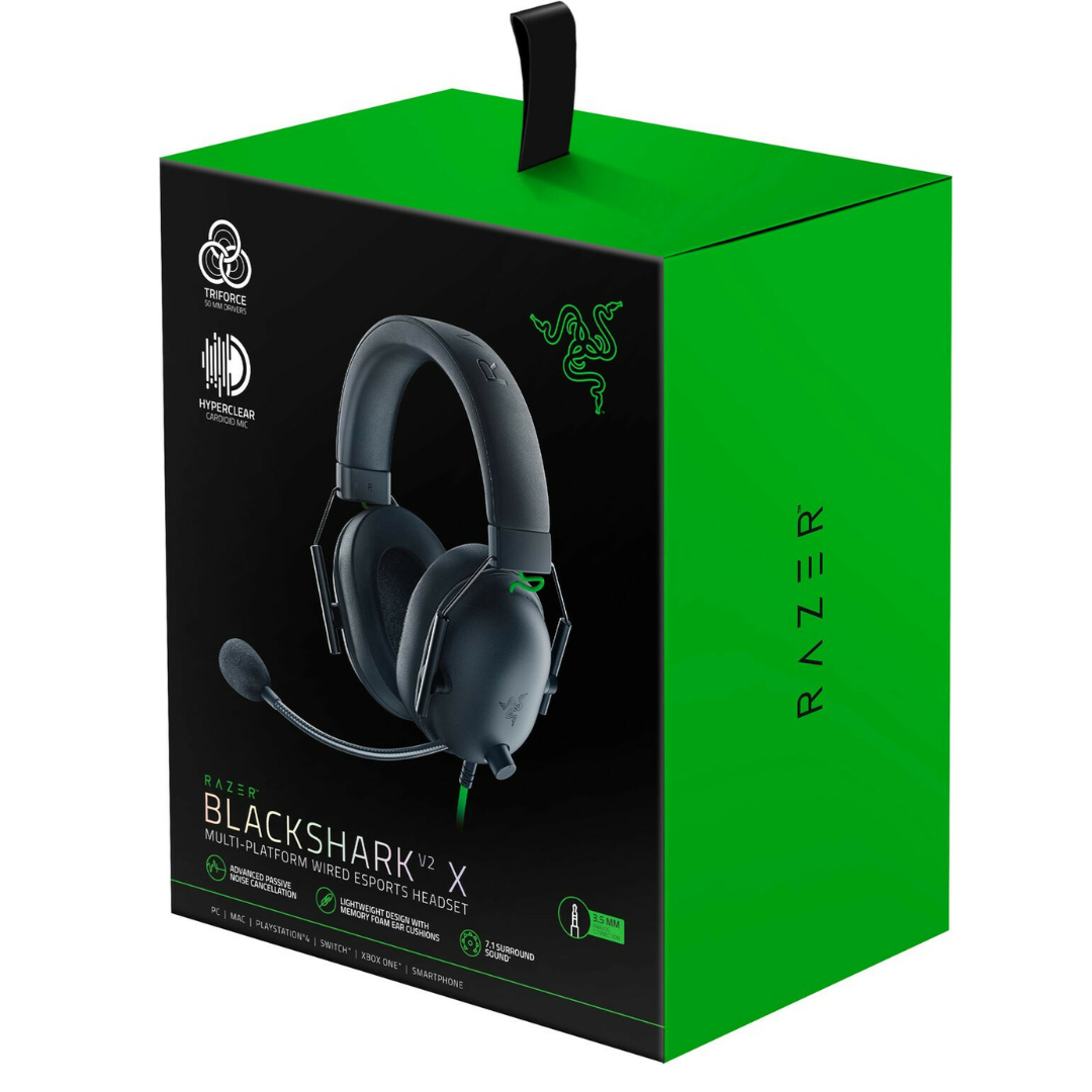 Наушники Razer Blackshark V2 X Black (RZ04-03240100-R3M1) - фото 7