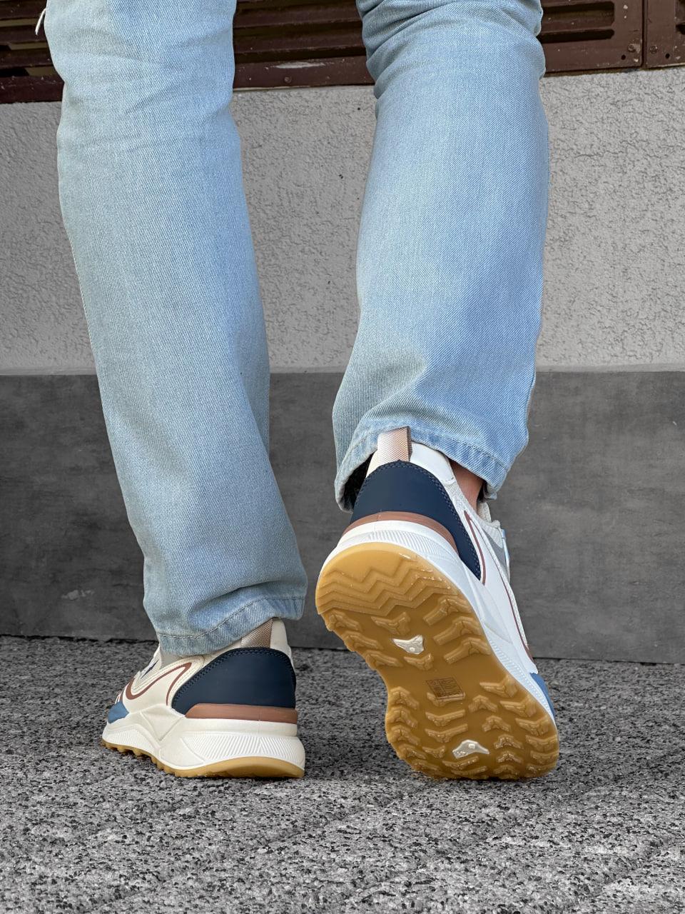 Кросівки чоловічі Xifa р. 42 Бежевий (H11-1) - фото 8