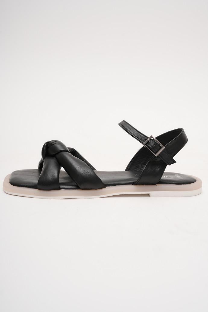 Босоножки женские Anna Lucci кожаные р. 39 Черный (161340)