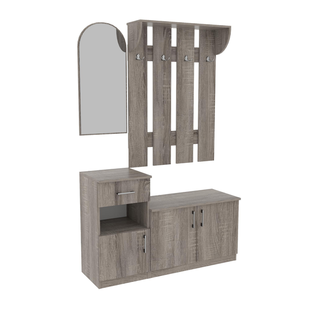 Прихожая Алиса Континент 120х40х188 см Дуб трюфель (28215185)