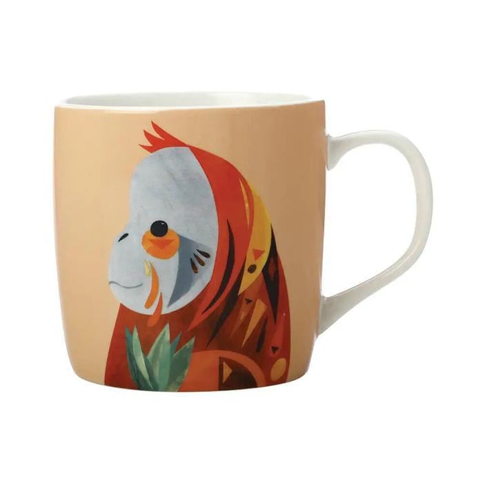 Кружка для кофе Maxwell & Williams Orangutan PETE CROMER фарфор 420 мл (2628593)