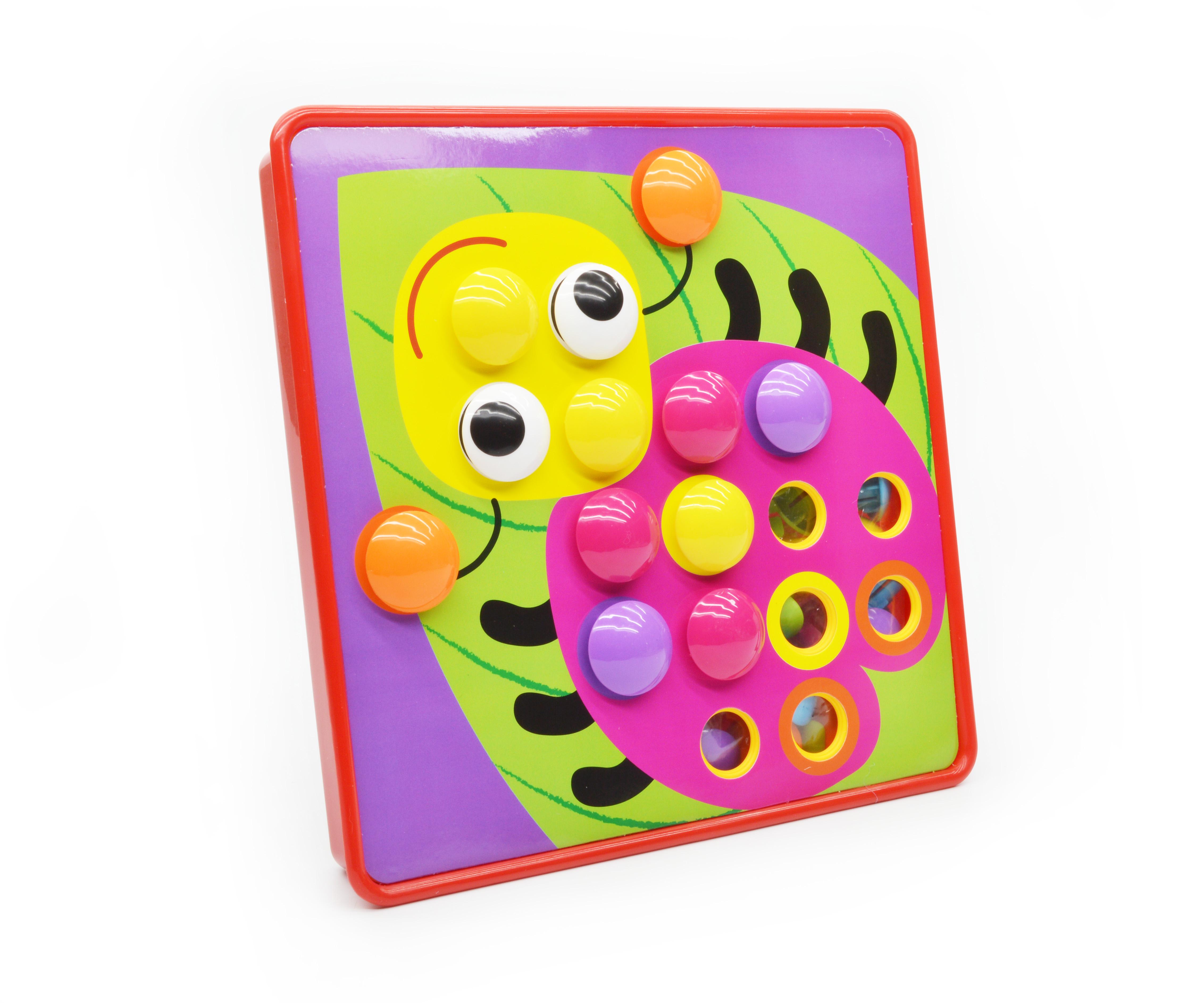 Мозаика для малышей 10 картинок 46 крупных кнопок - фото 4 Мозаика для малышей 10 картинок 46 крупных кнопок - фото 4