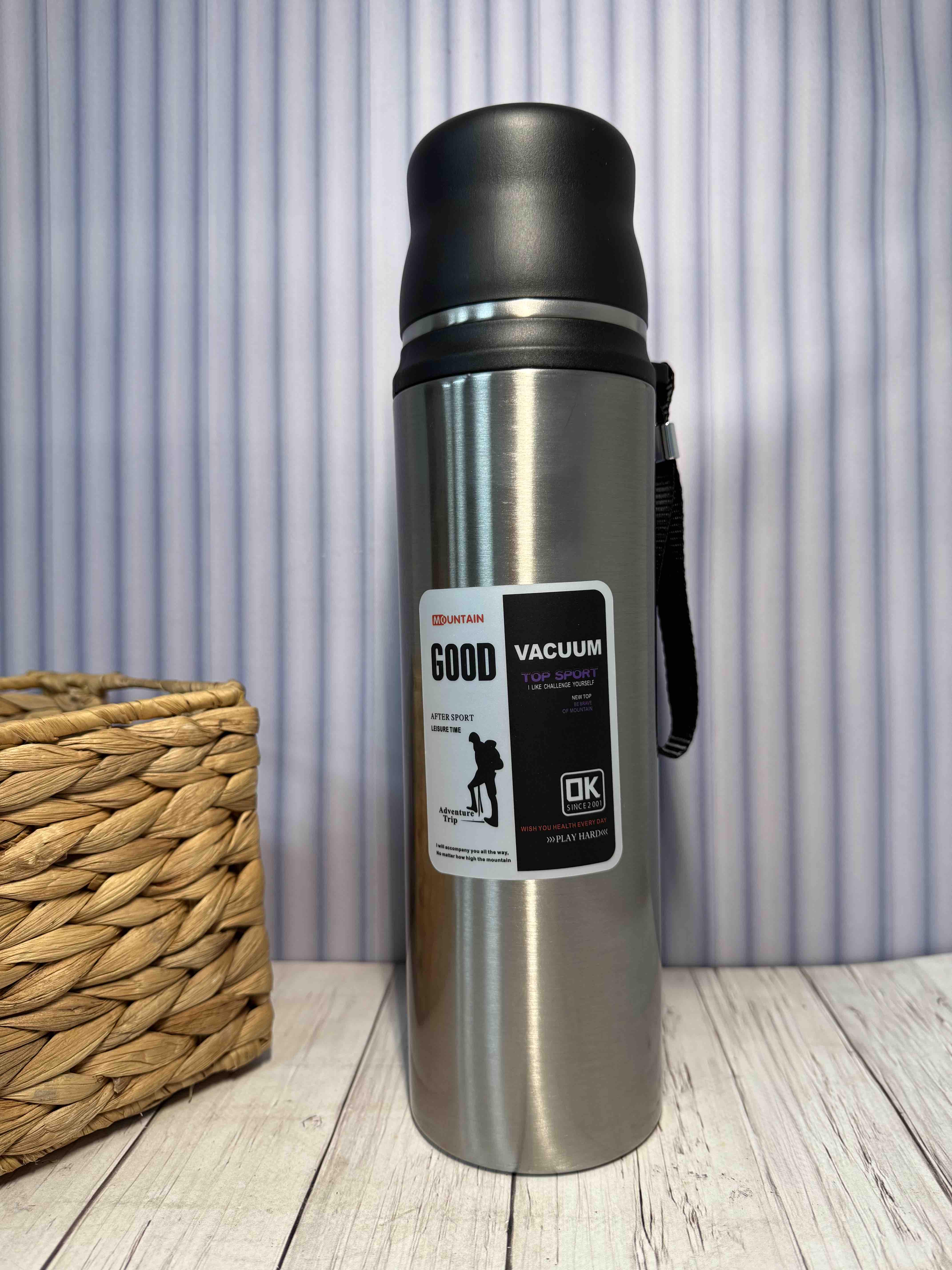 Термос Заряд Енергії 1000 мл Срібний (60999)