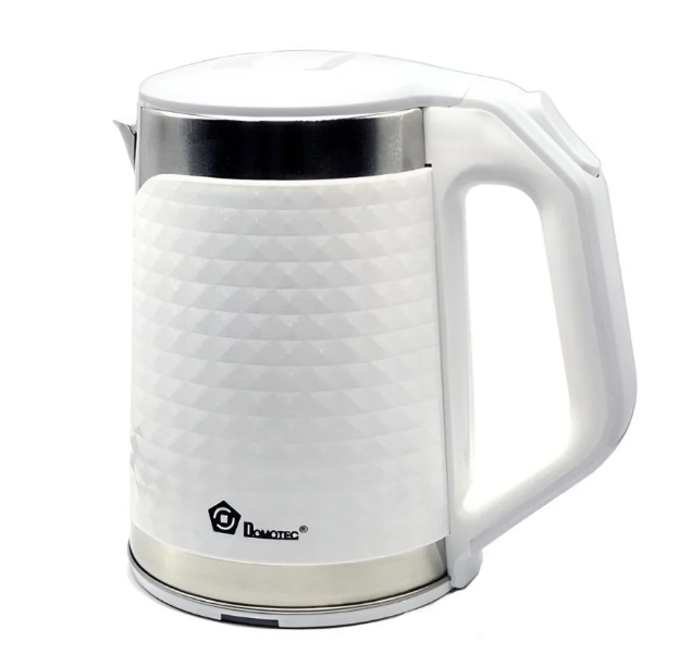 Электрочайник Domotec MS-5027 2000W быстрое закипание 2 л Белый (2813487327)