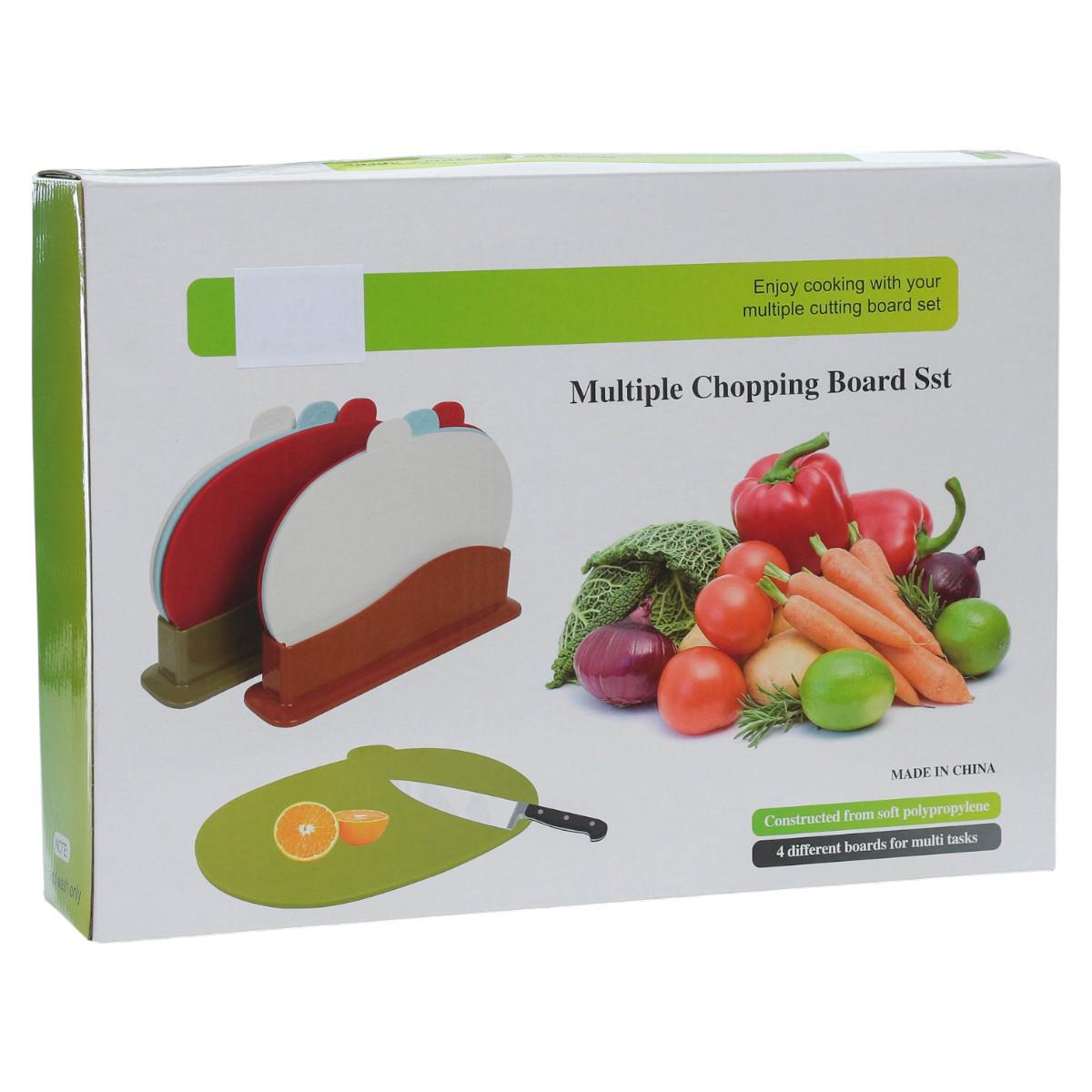 Набір обробних дощок на підставці Board Set 4 шт. (TD00363) - фото 9 Набір обробних дощок на підставці Board Set 4 шт. (TD00363) - фото 9